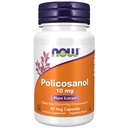 NOWフーズサプリメント, Policosanol 10 mg, ロングチェーン脂肪アルコールのブレンド (LCFA) シュガーカヌーから派生, 90 ベジーカプセル
