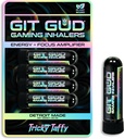GITのGUDのエネルギー棒(4のパック)の競争の焦点のアンプは、ミントの香り、毎日使用、携帯用使い捨て可能で、Trickyのタフィー(Taffyのミント)を新たになります