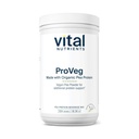 Vital Nutrients ProVeg Organic Pea Protein 524g | ヴィーガン・ペア・プロテインパウダー | 23g たんぱく質 | 天然バニラ・フレーバー | グルテン・乳製品・大豆フリー | ノンGMO | 16 調味料