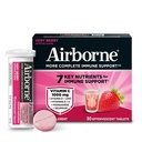 ビタミンD +亜鉛砂糖が付いているAirborne 1000mgのビタミンCはMultivitaminの免疫学サポートEffervescentの味の飲み物のタブレット、強力な酸化防止剤VIT A C及びEの30のタブレットを放します