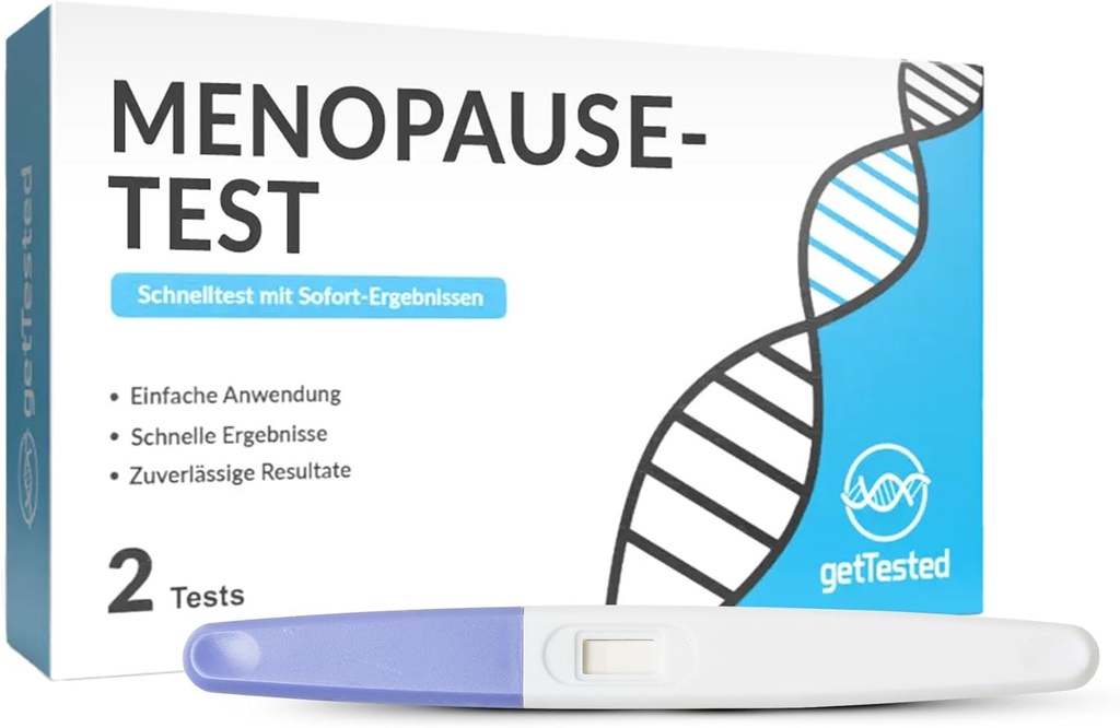 GetTested at-Home Menopause Test Kit – プライベート, 急激な Perimenopause Test & Menopause Stageインジケータ – 便利な, 女性のための家庭で信頼できるプレ月経テストキット