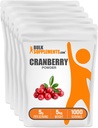 BulkSupplements.comクランベリーパウダー - 女性&男性のためのクランベリーサプリメント、ドライクランベリーUnsweetened - グルテンフリー&砂糖無料、給餌ごとに5g、1kg(2.2ポンド)(パッケージ1)