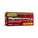 GoodSense Migraineの救助のゲルタブ、アセトアミフェン、アスピリン(NSAID)およびカフェイン、80の計算