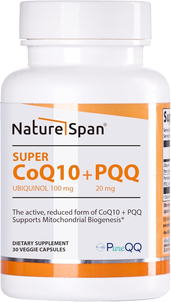 Cocrystal Coenzyme PQQ- 各カプセルは100mg減らされた補酵素および20mg PQQ、Mitochondrialの補足、細胞の栄養素、妊娠の準備、30カプセルを含んでいます
