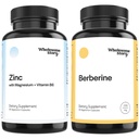 亜鉛・マグネシウム+ベルベリン | ビタミンB6+ベルベリン1500mg HClサプリメント配合の亜鉛ピコリン酸マグネシウムグルクミンサプリメント | 生殖健康・ホルモンバランス・免疫サポート | 30日供給