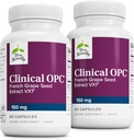 テリー自然に臨床OPC - 心血管の健康 & 焦点サポートサプリメント - ブドウ種子エキスとヒマワリルシチンのサプリメント - 免疫サポート - 150 mg、60 Softgels(パッケージ2)