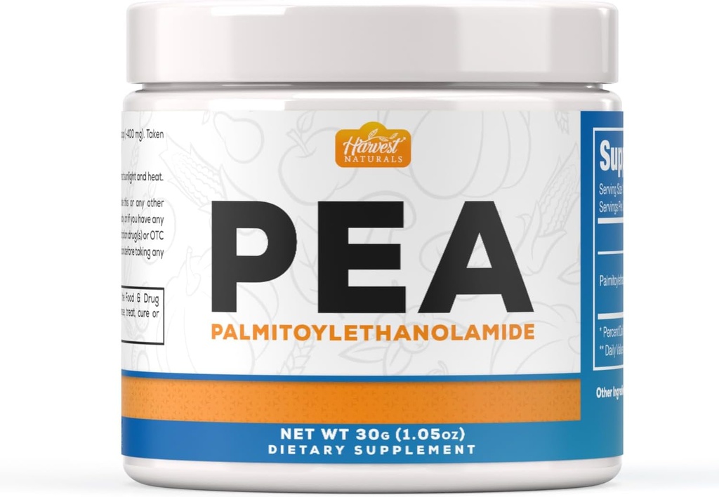Palmitoylethanolamideの粉 | Pea 400mg Scoop | 30グラム(1.05オンス) | サポート 全面的なウェルネス及び慰め