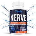 アルファリポ酸600mg、Nerveサポートサプリメントは、チアミン、クルクミン、ジンジャールート、ビタミンB6、B12オールインワン ビーガンニューロ健康サプリメント、ラボテスト、30カプセル