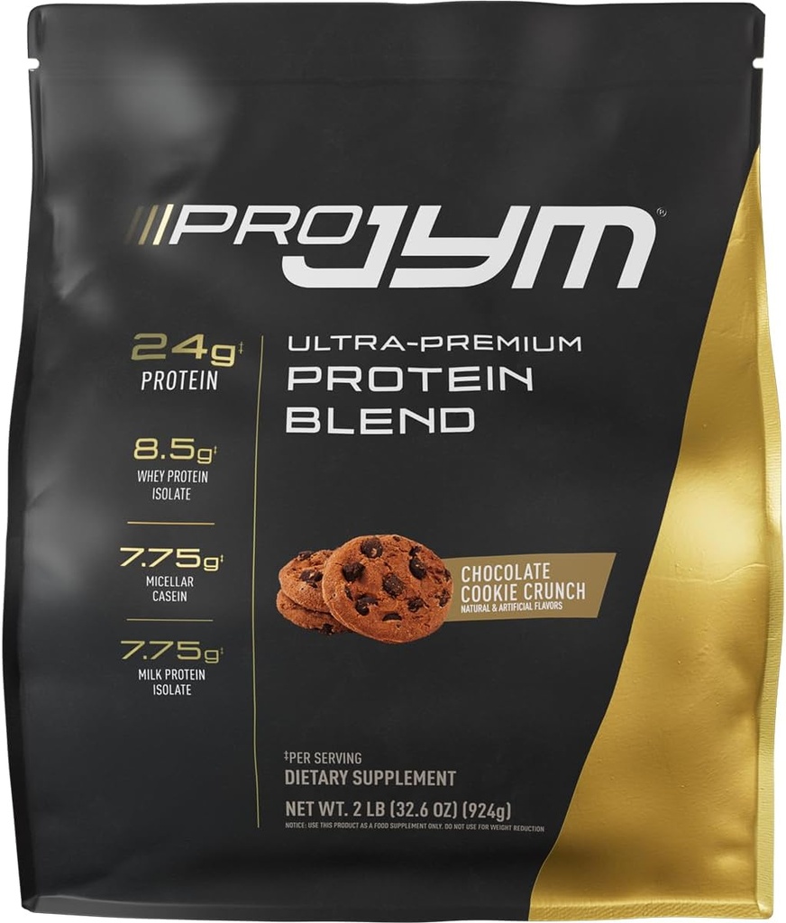 JYM の補足の科学プロ JYM のチョコレート Cookie の破産蛋白質の粉-Whey 蛋白質の隔離剤、Casein、及びミルクの蛋白質、人及び女性のための細い筋肉建物、22 のサービング
