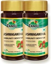 ZanduのAshwagandhaのカプセル(120のvegの帽子)、Ashwagandhaの純粋なエキス、免除ブースター、自然なボディ強さのための、圧力バスター(60 x 2)のパックを詰めて下さい