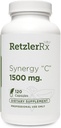 RetzlerRx® Synergy C 1500 mg by Dr. RetzlerRxTM - 高度な高周波ビタミンCフォーミュラ - 免疫サポート、抗酸化保護&皮膚健康*