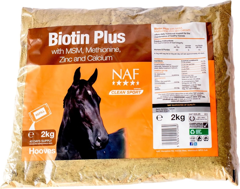 NAF Biotinプラスの詰め物
