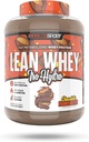 Musclesport Lean Whey RevolutionTMプロテインパウダー - Wheyプロテインアイソレート - 低カロリー、低炭水化物、低脂肪、信じられないほどの味 - スコープあたり25gプロテイン - 5lbチョコレートピーナッツバター
