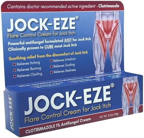 JOCKEZE フレア コントロール クリーム (0.5oz) ただ、Jock Itch