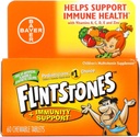 Flintstones Chewableは免疫サポート*、ビタミンCの子供そしてトドルラーのためのMultivitaminおよび60ctとビタミンをからかいます