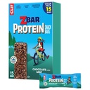 Zbarプロテイン - チョコレート風味ミント - クリスピースナックバー - 有機オート麦 - 非GMO - 5gプロテイン - グルテンフリープロテインバー(15パック)