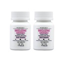 SDAの実験室のMeclizine 25mgのChewableタブレット、反エメチック、ラズベリーの味、Nausea、Dizziness、嘔吐、携帯用旅行援助のための動きの病気及びVertigoの救助(2本のびん100の計算)