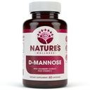 クランベリーエキス&ビタミンCとD MANNOSE - 尿路UTクレンジング&膀胱の健康 - 尿路感染症に対する保護UTI - 自然健康フラッシュ&デトックス不純物 | 60 ベジカプセル