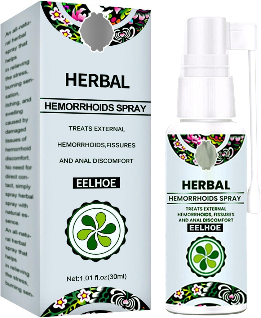Hemorrhoidの処置 - Hemocare の草の痔のスプレー及び分析の Numb のクリームとの速い救助(1 PCS)