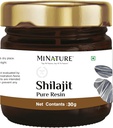 ミニチュアピュアシラジット樹脂 | 天然由来シラジット | 30g (1.05 fl oz) | スプーン | 80種類を超えるミネラル、アミノ酸 | フルヴィク酸の天然由来