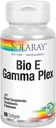 SOLARAY Bio E Gamma Plex | ビタミンE 天然トコフェロール配合 ヘルシーな抗酸化剤対応 | 60 ソフトゲル 30 サーブ
