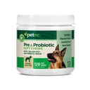 PetNC の自然な心配のレバーの味、犬 120 ct のためのチーズの事前及びプロバイオティクスの柔らかい咀嚼(パッケージ 1) (パッケージ 5 月 Vary)