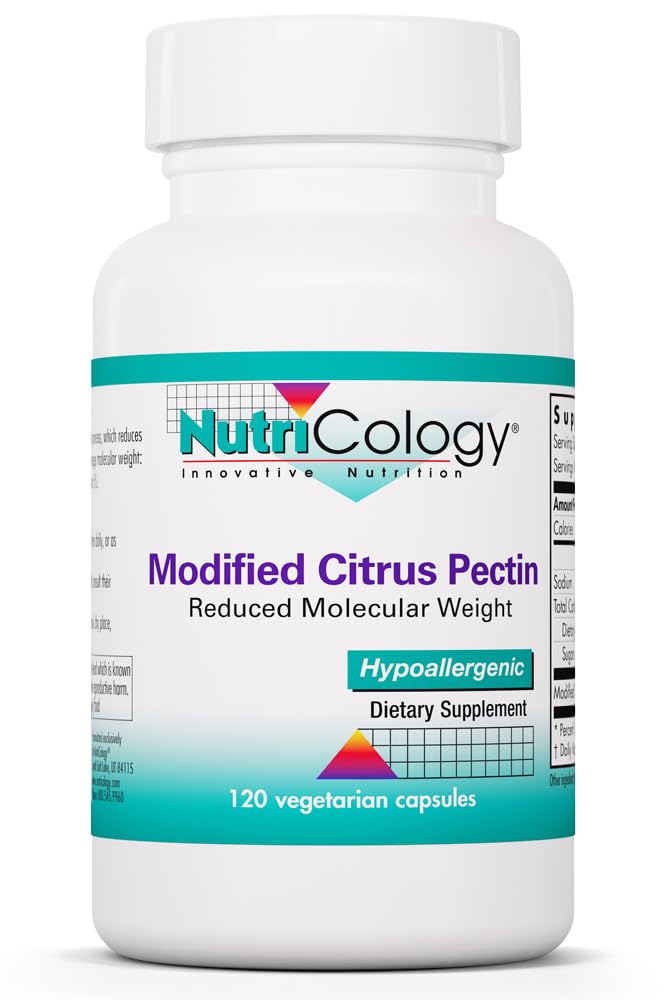 NutricologyはGutサポートのためのCitrusのペクチンの補足を変更しました-人の及び女性のための変更されたCitrusのペクチンのカプセル、Hypoallergenic、グルテンフリー、減らされた分子量- 120のベジタリアンのカプセル