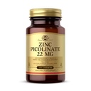 ソルガー亜鉛ピコリネート22mg、100錠 - ヘルシースキンを促進 - 免疫システム、ノーマルテイスト&ビジョン - 抗酸化剤 - 非GMO、ビーガン、グルテンフリーグルテンフリー、コシャ - 100サービング