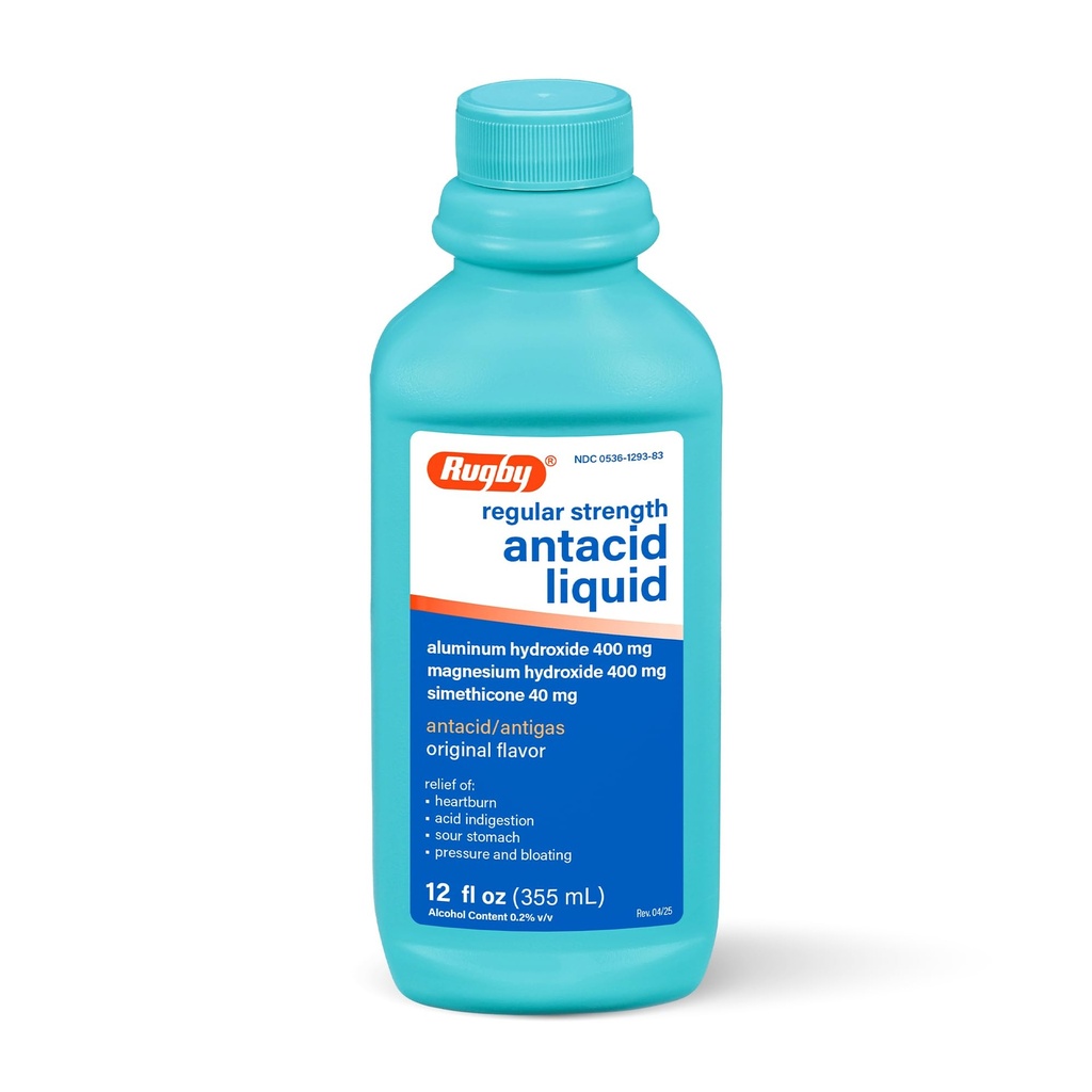 ラグビーの実験室のAntacidの液体の規則的な強さの酸化アルミニウム400のmgの酸化マグネシウム400のmg Simethicone 40のmgのAntacidおよびAntigasの原物の味(パッケージ1)