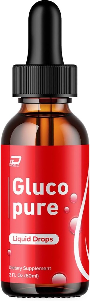 Gluco の純粋な低下の健康な方式-食事療法の補足の低下-余分強さの GlucoPure の液体の低下、Gloco の純粋な低下 レビュー(1 のパック– 1 か月の供給)