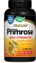 Nature's Way Evening Primrose、EFAの金の風邪はオイル1300mg、120のSoftgelsを押しました