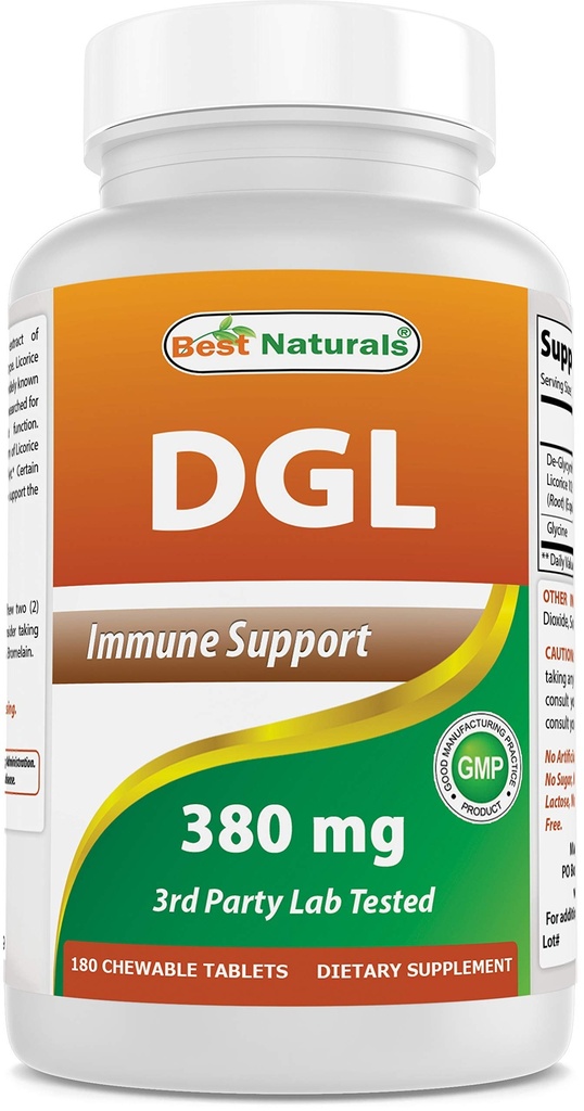 ベストナチュラルDGL Chewable 380mg 180錠