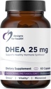 健康のための設計 DHEA 25mg - 男性のための DHEA の補足 + 女性 - 健康な老化、筋肉整合性、エネルギー + ホルモンの統合 - 非 GMO (60 のカプセル) を支えるために補って下さい