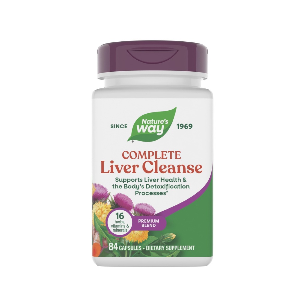 Nature's Way Complete Liver Cleanseは、ミルクアミット、B-Vitamins、アミノ酸肝ブレンド、84カプセル(パッケージ5月Vary)で、体の解毒プロセス*をサポートします。