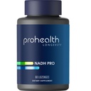 ProHealth NADH Pro - ブースト NAD + (25 mg、60 Fast-Actinglozenges) ブーストエネルギー、メモリ、フォーカス | 気分のサポート | 抗酸化剤 | ATP 生産