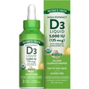 自然の真理ビタミンD3液 | 5000 IU | 2 fl oz | 非GMOとグルテンフリーのサプリメント