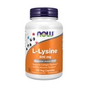 NOW Foodsは、L-Lysine(L-Lysine Monohydrochloride)500mg、アミノ酸、100ベジカプセルを補います