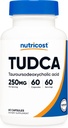Nutricost Tudca 250mg、60カプセル(Tauroursodeoxycholic酸) - プレミアム品質