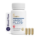 Xtendlife VasQFlow Nitric酸化物ブースター - 循環、血の流れ、心と筋肉の赤ほうれん草のエキスと老化したニンニク - 1ヶ月の供給(90のカウント)