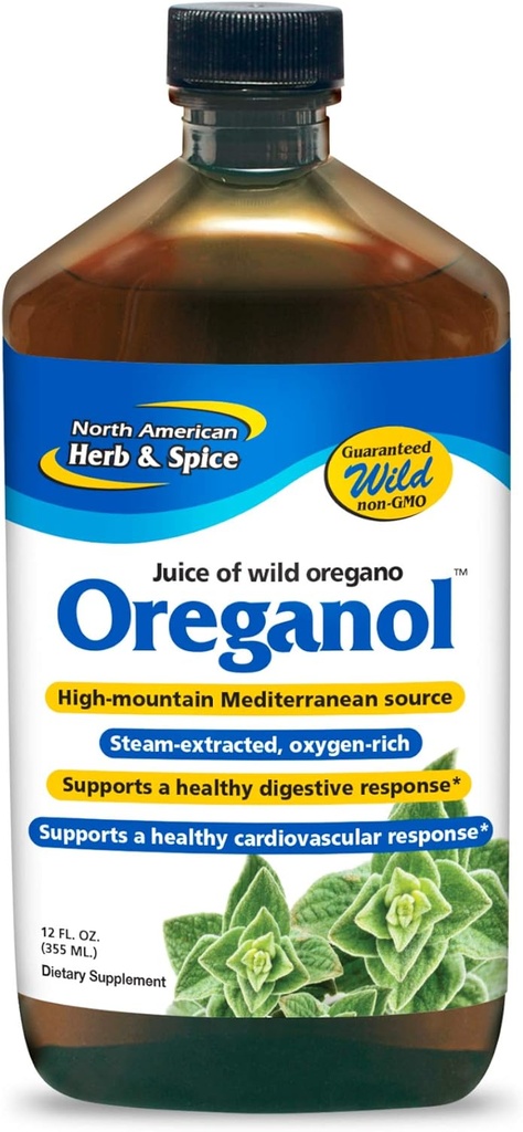 North American Herb and Spice, Juice of Oregano, 12 oz.