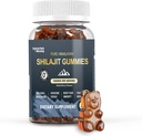 Shilajit Gummies 1000mg, Pure Himalayan Shilajit Supplement, High in Trace Minerals, Energy Immune Health Support - 60 Count