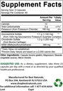 ベストナチュラルグルコサミンコンドロイチンとMSM&マグネシウム酸化物500mg
