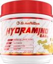 Hydramino EAA + BCAAパウダー - 40 サービング - 必須アミノ酸サプリメント&回復、強度、および水和、7g BCAA、8g EAA、600mg電解液(Vegan、Peach Ring)