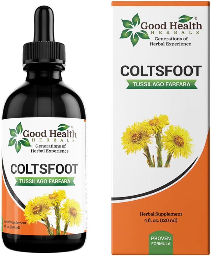 Coltsfootの草のエキス(4 oz.)は、呼吸器条件に対するあなたの免疫システムをサポートします。