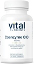 Vital Nutrients CoQ10 200mg | ビーガンサプリメント | 心の健康とエネルギーレベルをサポートするコエンザイムQ10の強力な酸化防止剤* | グルテン、酪農場および大豆無料 | 非GMO | 60カプセル