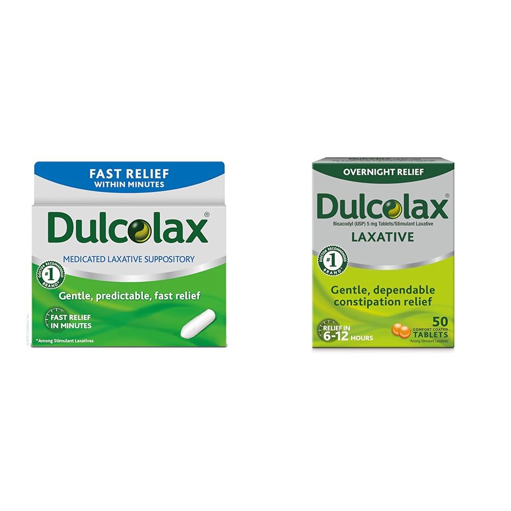 Dulcolax の速い救助は乳剤の坐骨剤の速い救助、Rectal の使用だけ、Bisacodyl の 10 の mg 及びGentle の便秘の救助、Bisacodyl 5 の mg のタブレット、50 の計算のために Laxative を超過します