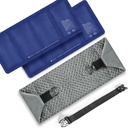 UNCN Large Ice Packs for Injuries Reusable | 2 Gel Cold Pack for Hip, Shoulder, Back Pain Relief | 24.8×7.9" Ice Pack Wrap for Knee Ankle Cold Compress