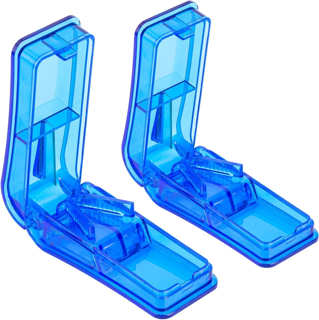 半分の小さい丸薬か大きい丸薬を切るための2PCSの丸薬のカッター、専門の丸薬のディバイダー