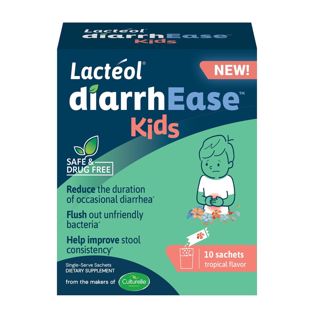 diarrhEase Kids - あなたの子供の体と自然に働く、あなたの子供の体と10のカウントとOccasional Diarrheaの期間をショートさせる安全で、薬物無料で、臨床的にテストされたpostbioticの緊張