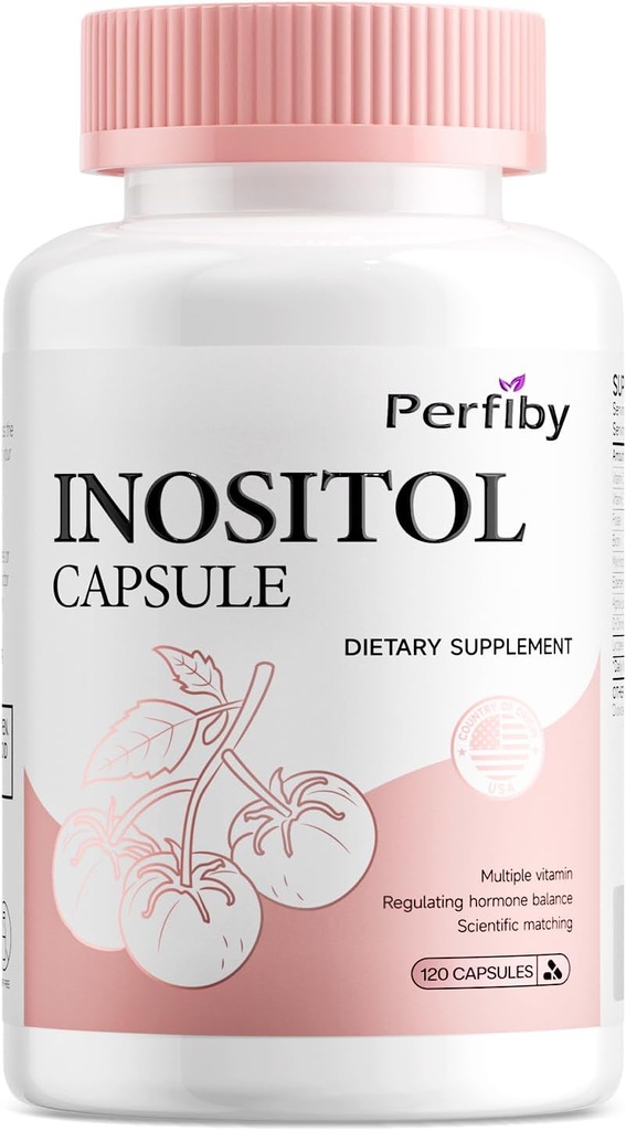 Inositolの補足、Folate、ビタミンD、調整の月経周期及びOvarianサポートとのMyo-Inositol及びD-Chiroのカプセル- 120の計算、60日の供給